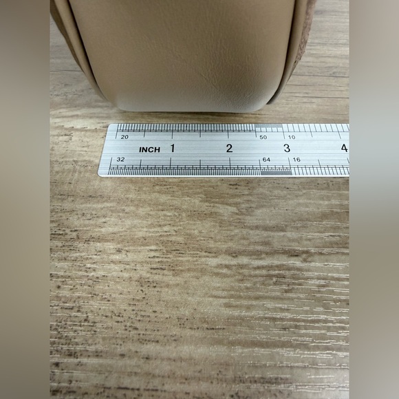 Coach Carmen Mini Crossbody Bag With Patchwork Gold/Mushroom NWT CCE62 - Picture 16 of 16